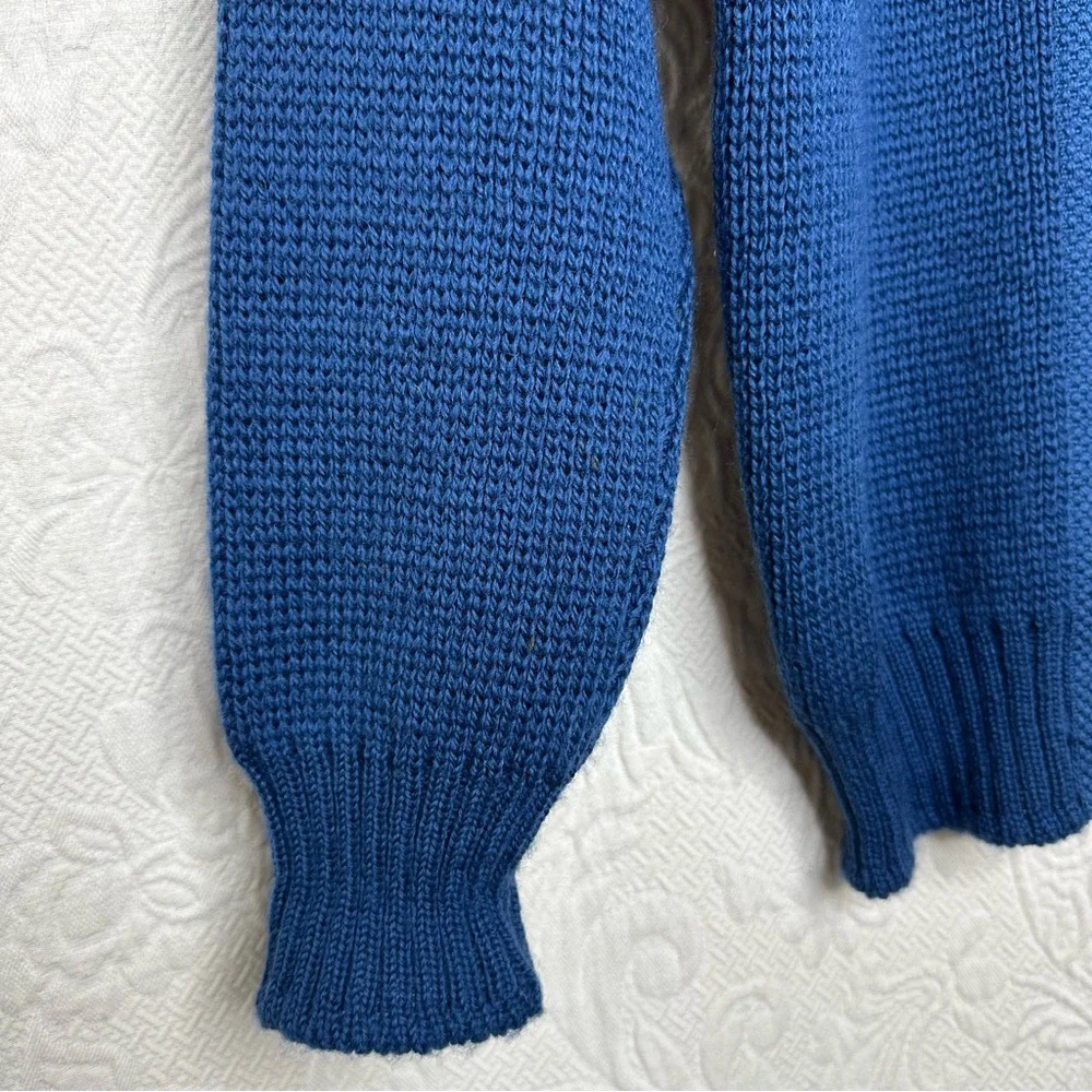 Nordstrikk A/S Vintage Norwegian Wool Snowflake Cardigan Sweater - Picture 5 of 11